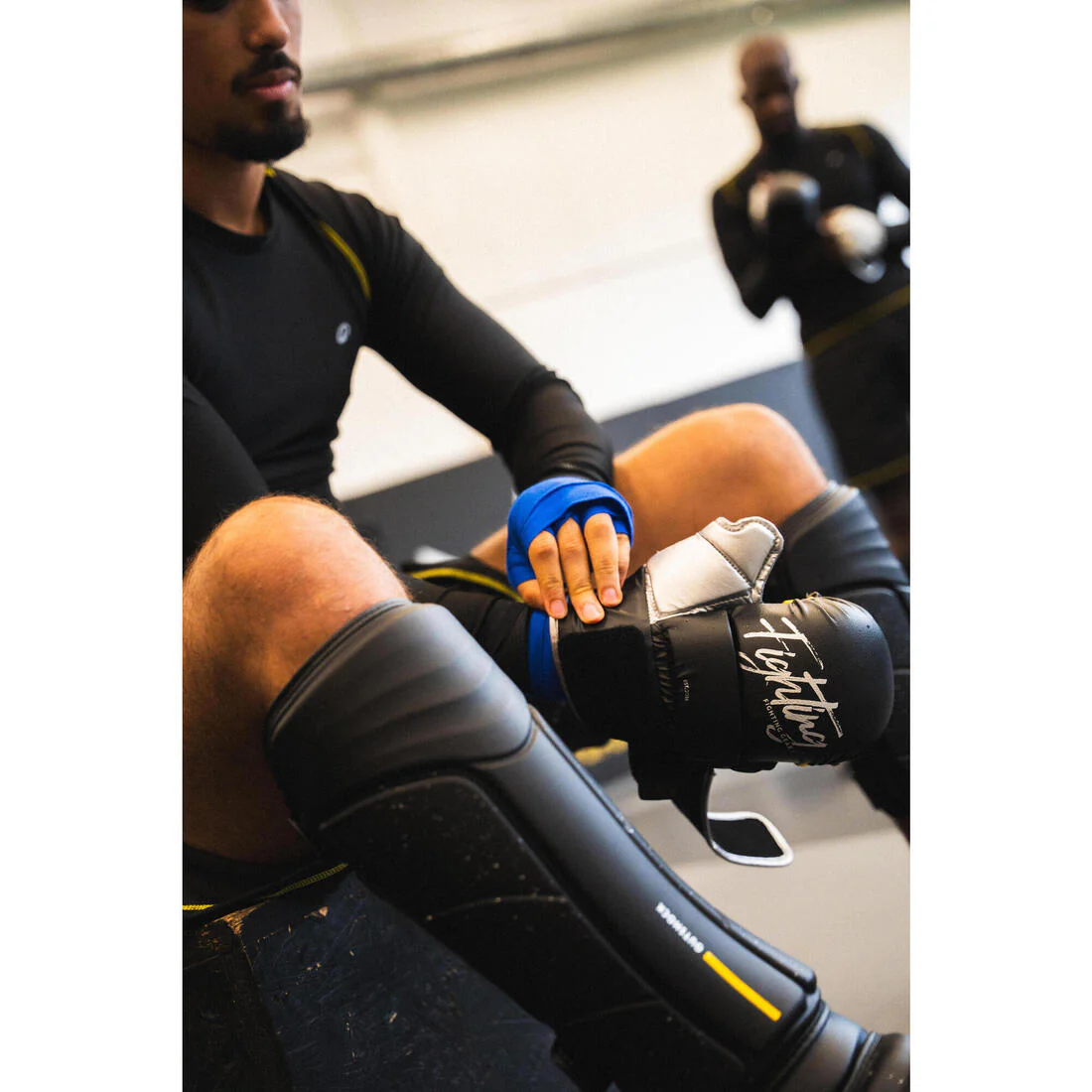 Bandes de boxe 4 m  noires - Image 11