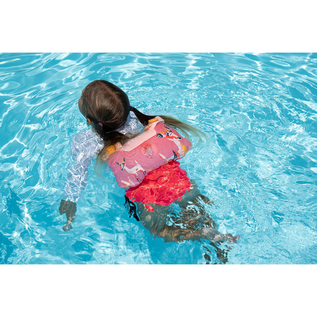Bas de maillot de bain bébé corail - Image 10