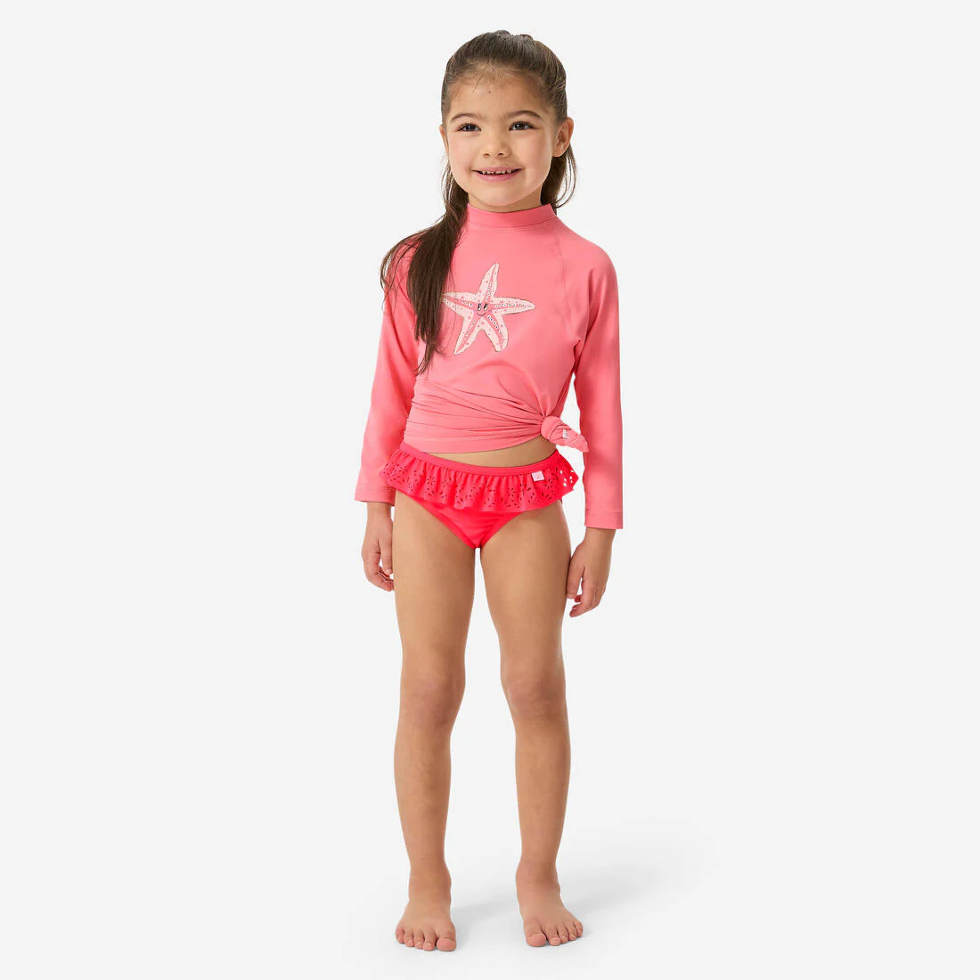 Bas de maillot de bain bébé corail - Image 7