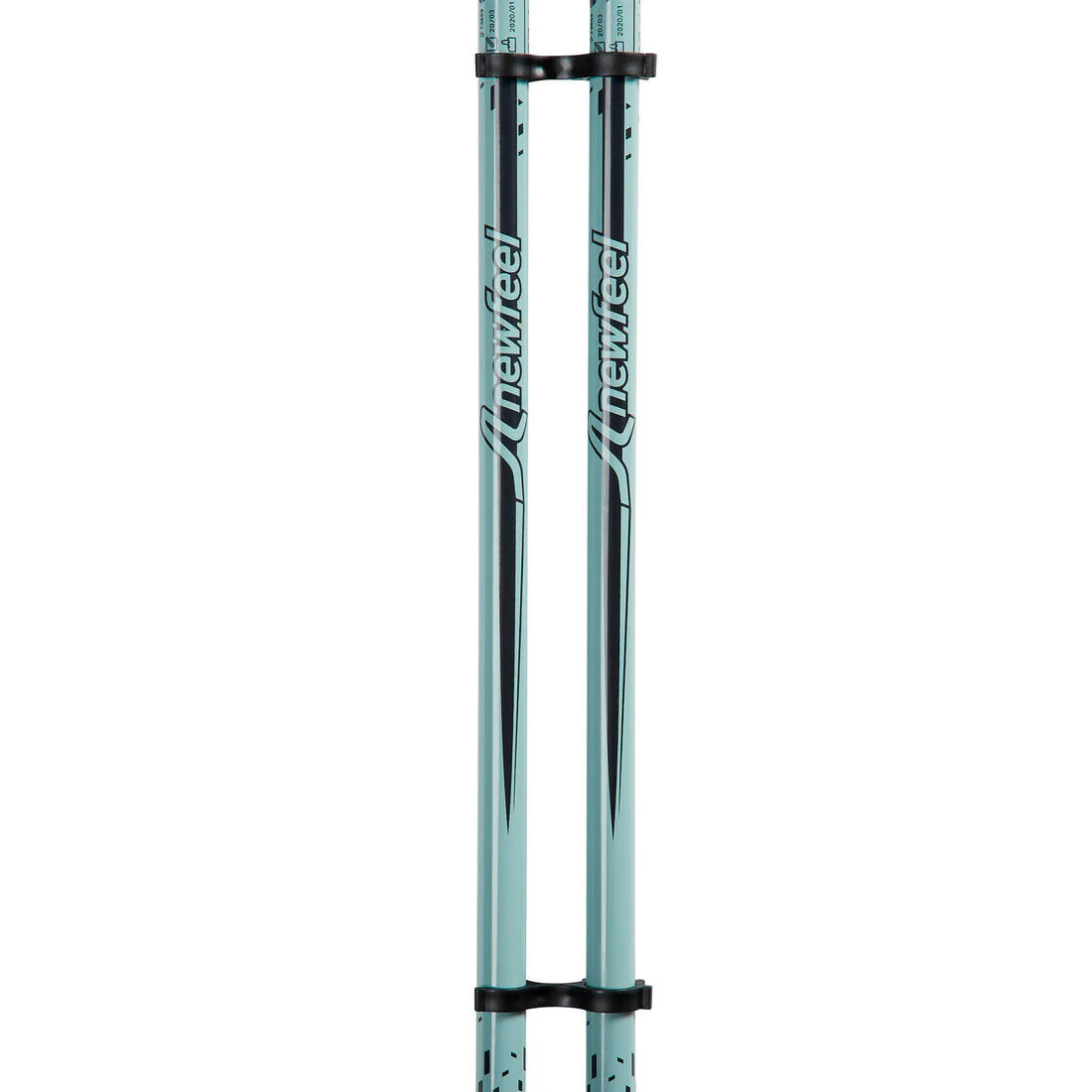 BÂTONS DE MARCHE NORDIQUE TÉLÉSCOPIQUE ALUMINIUM NW P120 NOIR / VERT DE GRIS - Image 9
