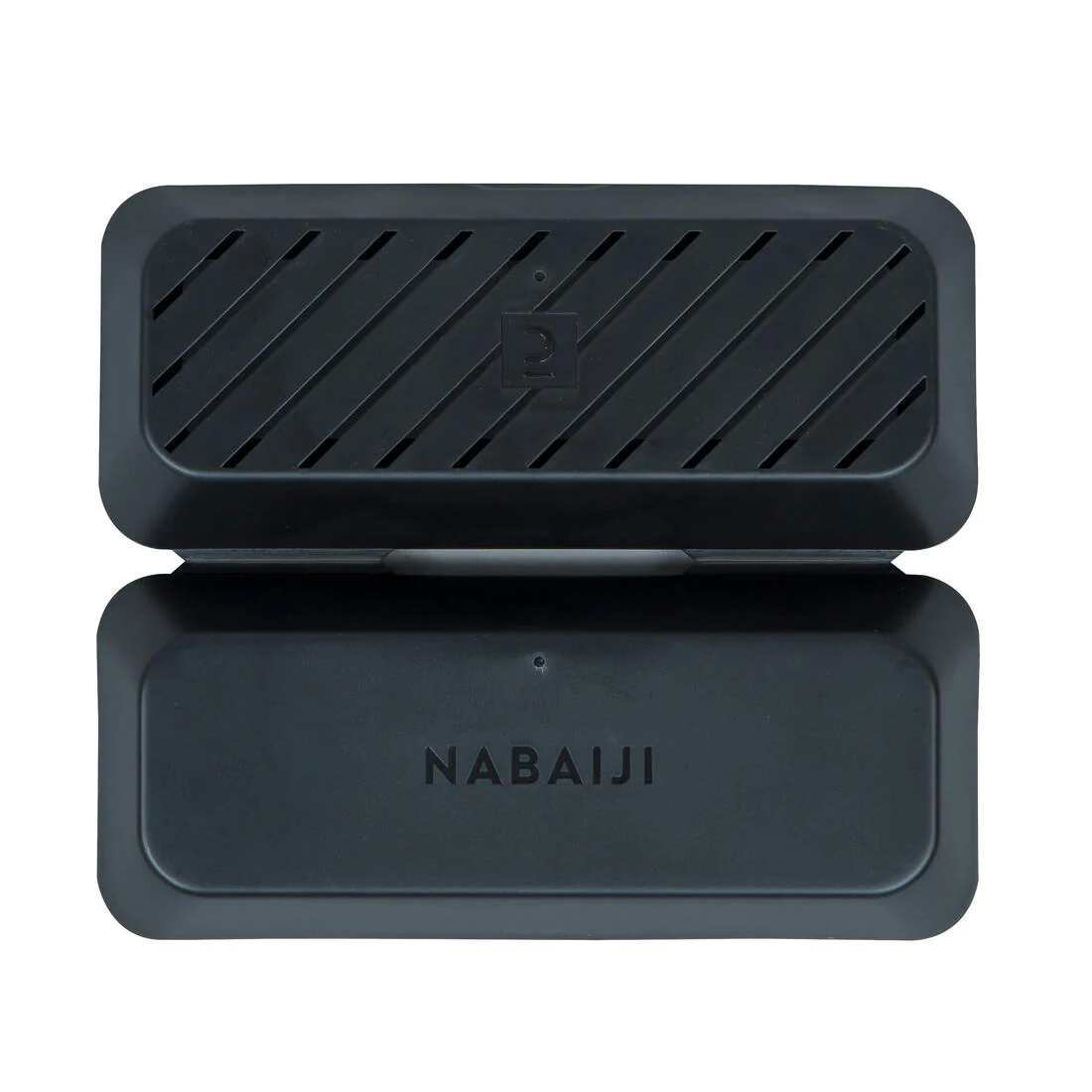 Boîte pour lunettes de natation rainurée - noir - Image 4