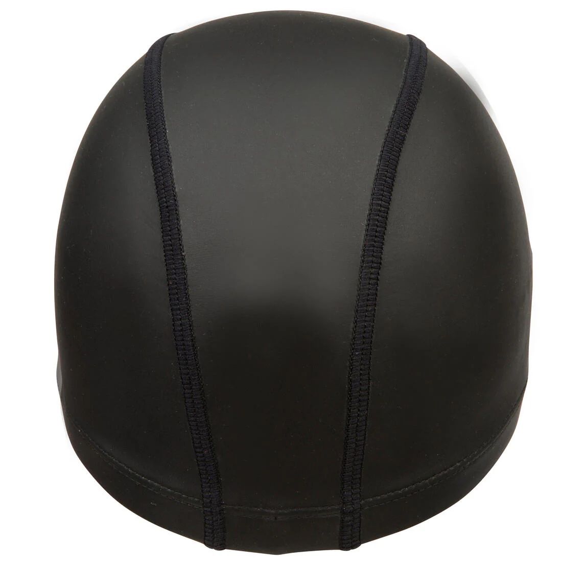 Bonnet de Bain en Maille Enduite - Tissu Uni - Taille L - Noir - Image 4