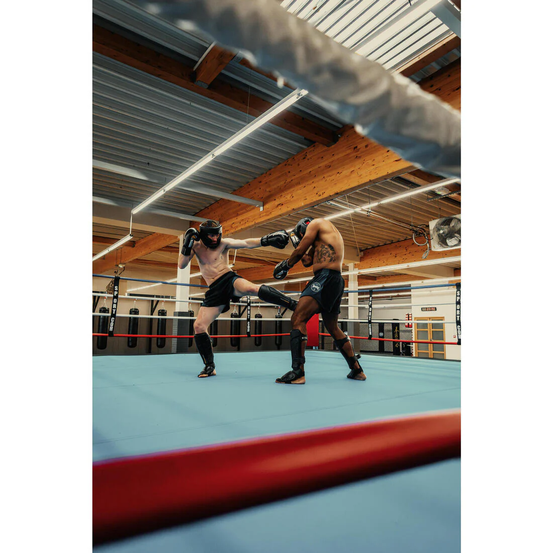 Casque de boxe adulte intégral, noir et - Image 8