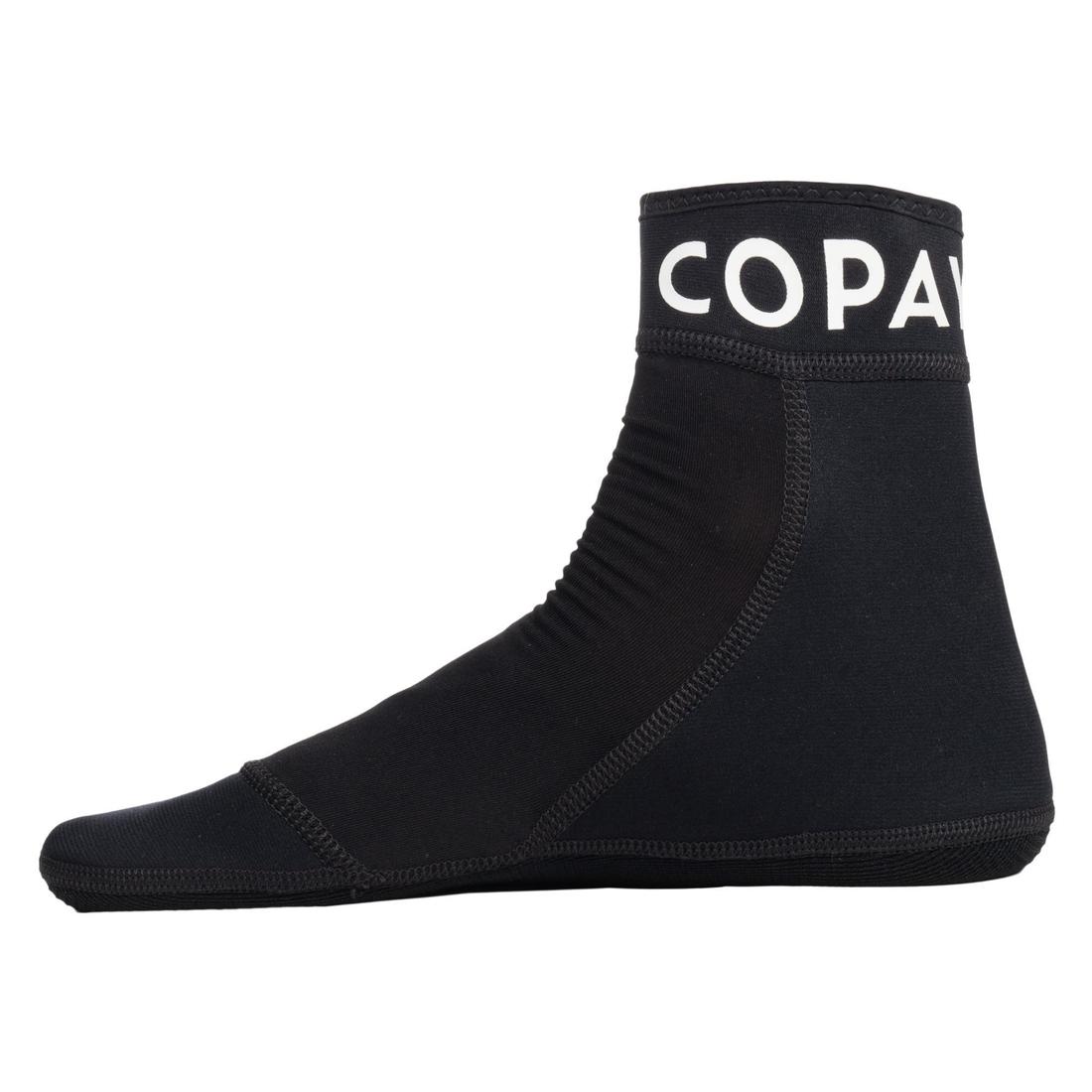Chaussettes de beach-volley adulte BVSocks500 noires - Image 3