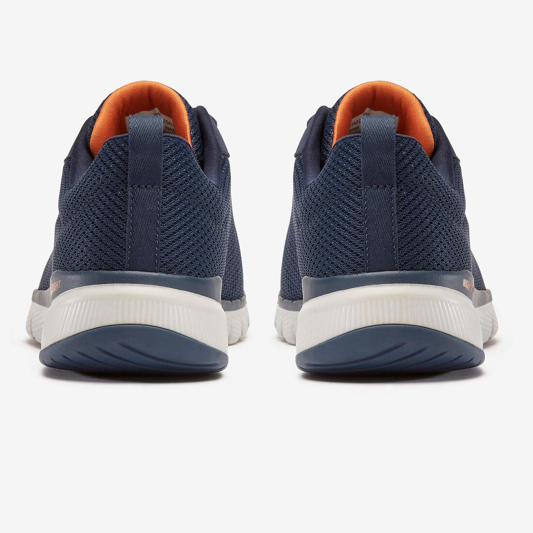 Chaussure marche sportive homme Skechers Flex Appeal Bleu clair Orange - Image 3