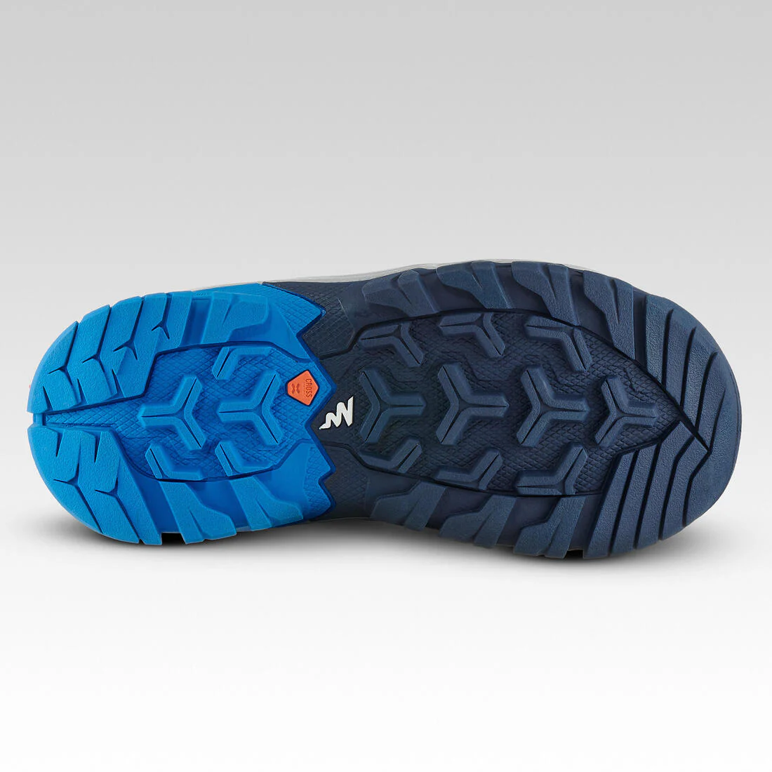 Chaussures basses de randonnée montagne  enfant Crossrock Bleues 24-34 - Image 3
