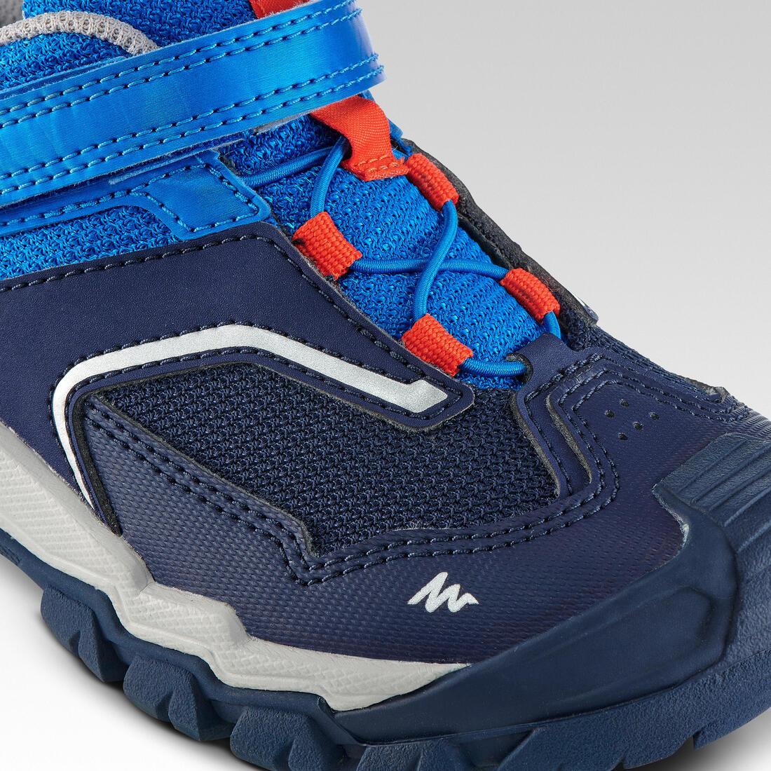 Chaussures basses de randonnée montagne  enfant Crossrock Bleues 24-34 - Image 6