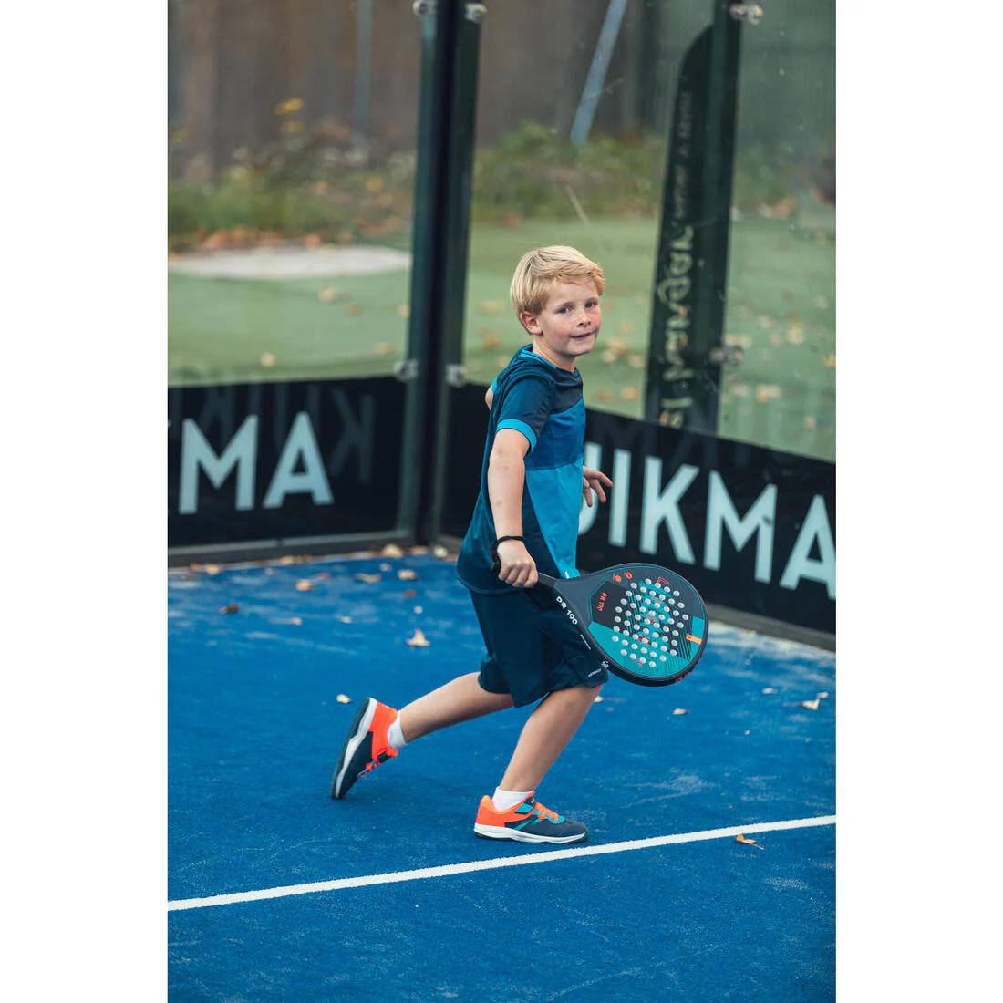 Chaussures de padel Enfant - PS 190 bleu rouge - Image 14