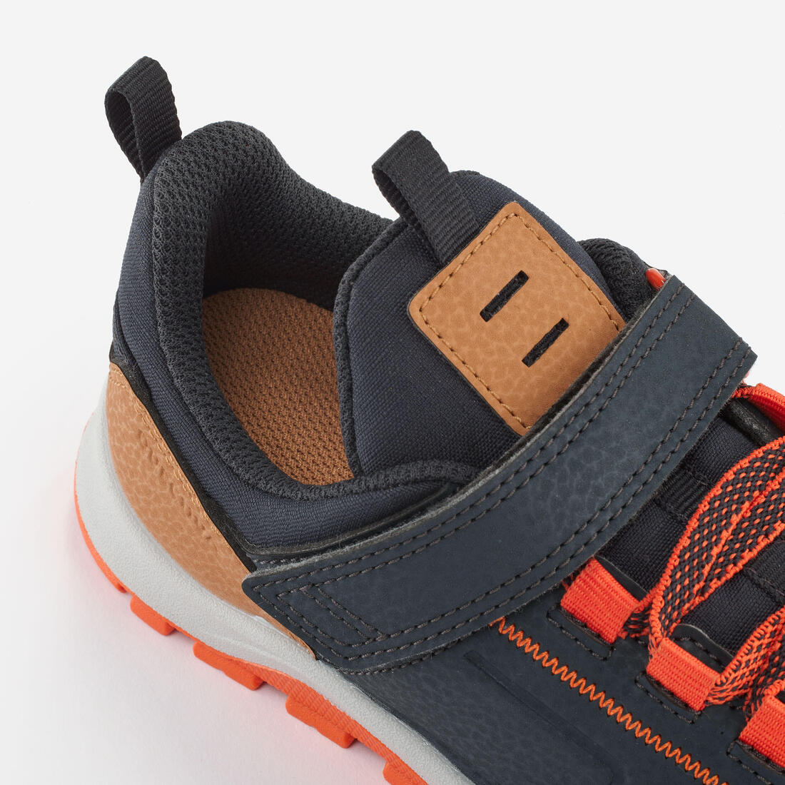 Chaussures de randonnée déperlantes à scratch 28 au 34 enfant, NH500 - Image 6