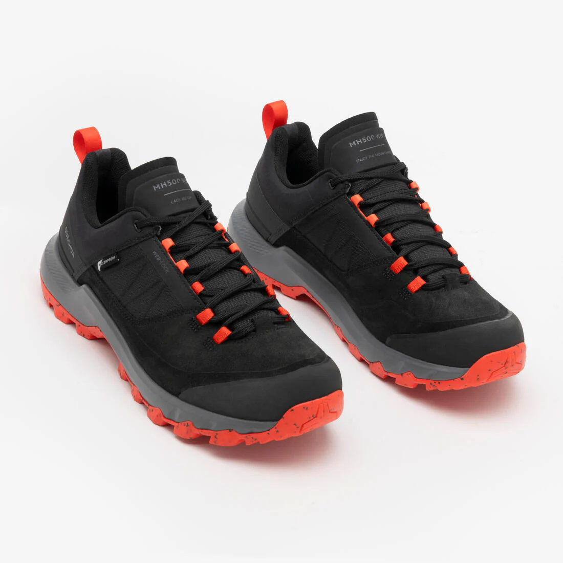Chaussures de randonnée montagne imperméables, homme MH500 bleues - Image 9