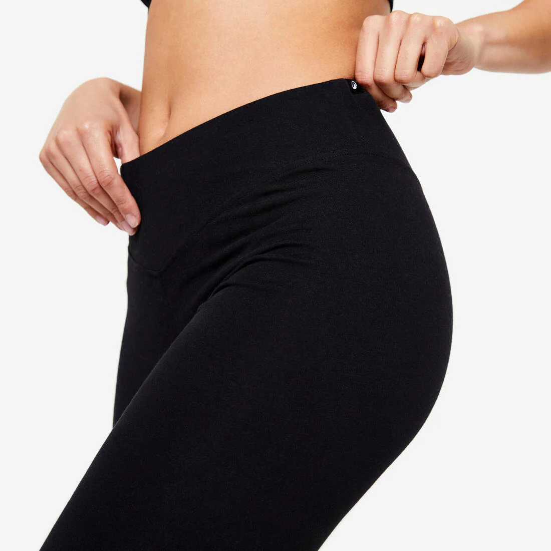 Corsaire de fitness slim femme, noir ultra - Image 5