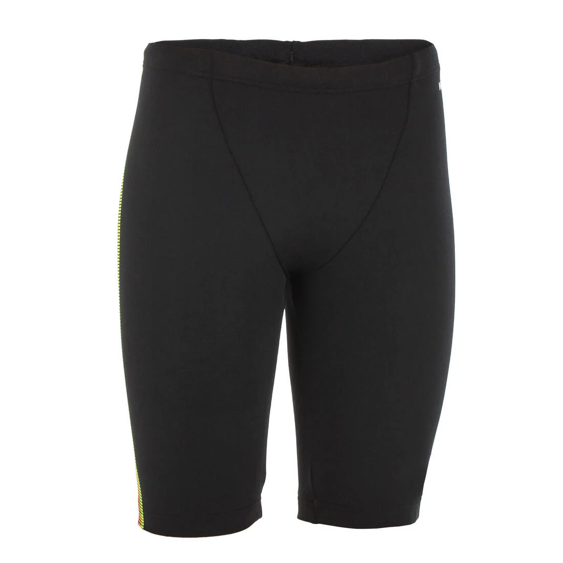 Jammer de natation Garçon ado - Fitib - noir / jaune fluo - Image 6
