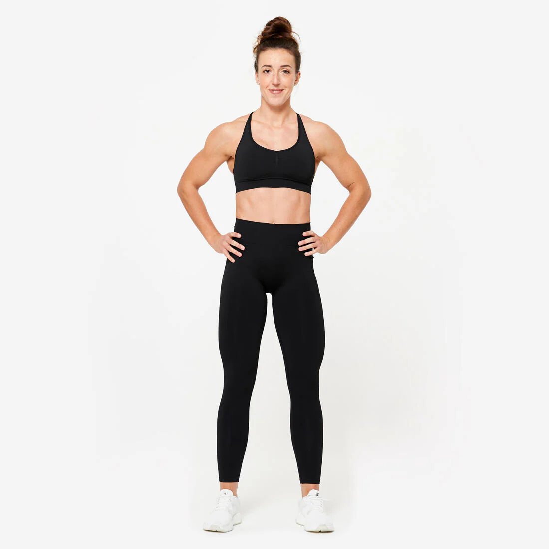 Legging de sport seamless taille haute scrunch femme - Image 3