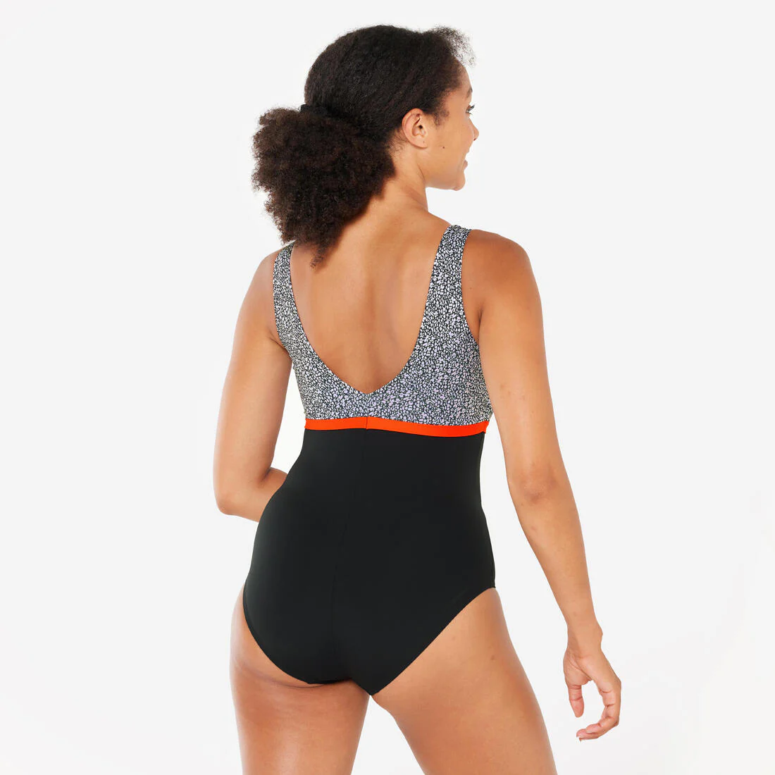 Maillot de bain 1 pièce aquafitness Femme - Rosy - Image 9