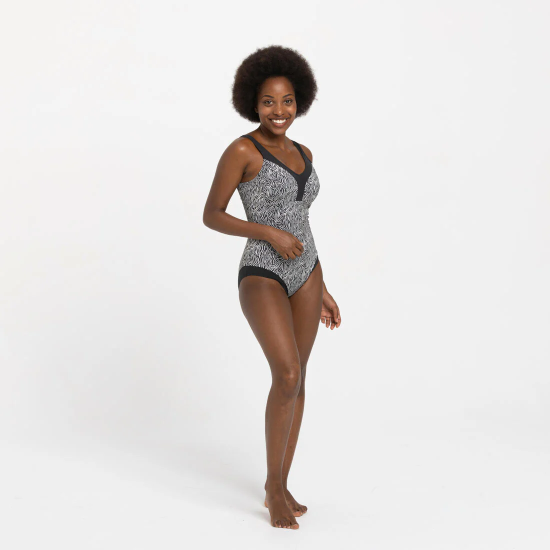 Maillot de Bain 1 Pièce Femme Clara Zeb Noir - Image 3