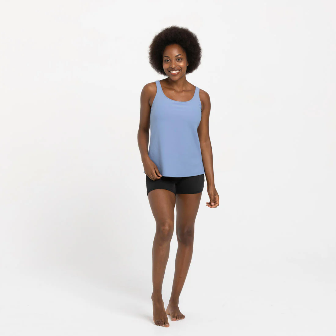 Maillot de bain femme 1 pièce tankini shorty heva tetia bleu - Image 4