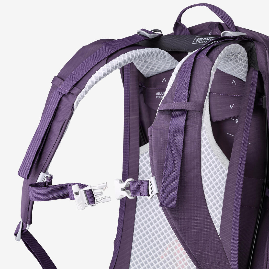 Sac à dos de randonnée ventilé 25L, MH500 khaki - Image 24