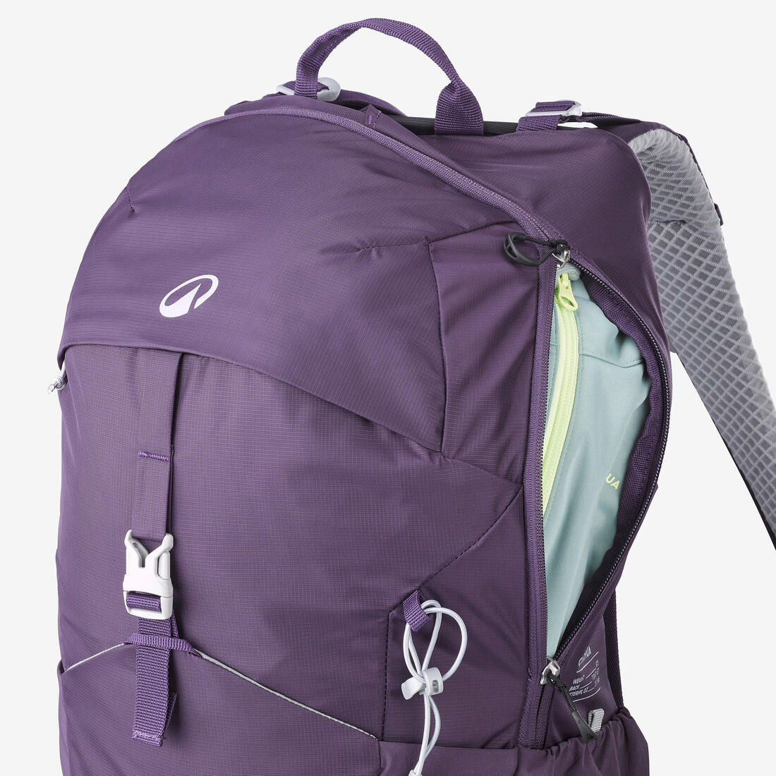 Sac à dos de randonnée ventilé 25L, MH500 khaki - Image 30