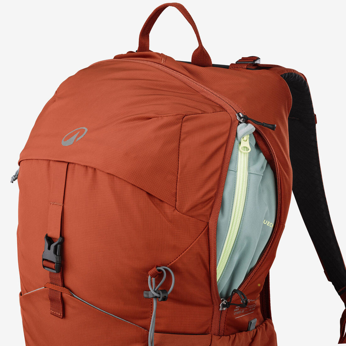 Sac à dos de randonnée ventilé 25L, MH500 khaki - Image 31