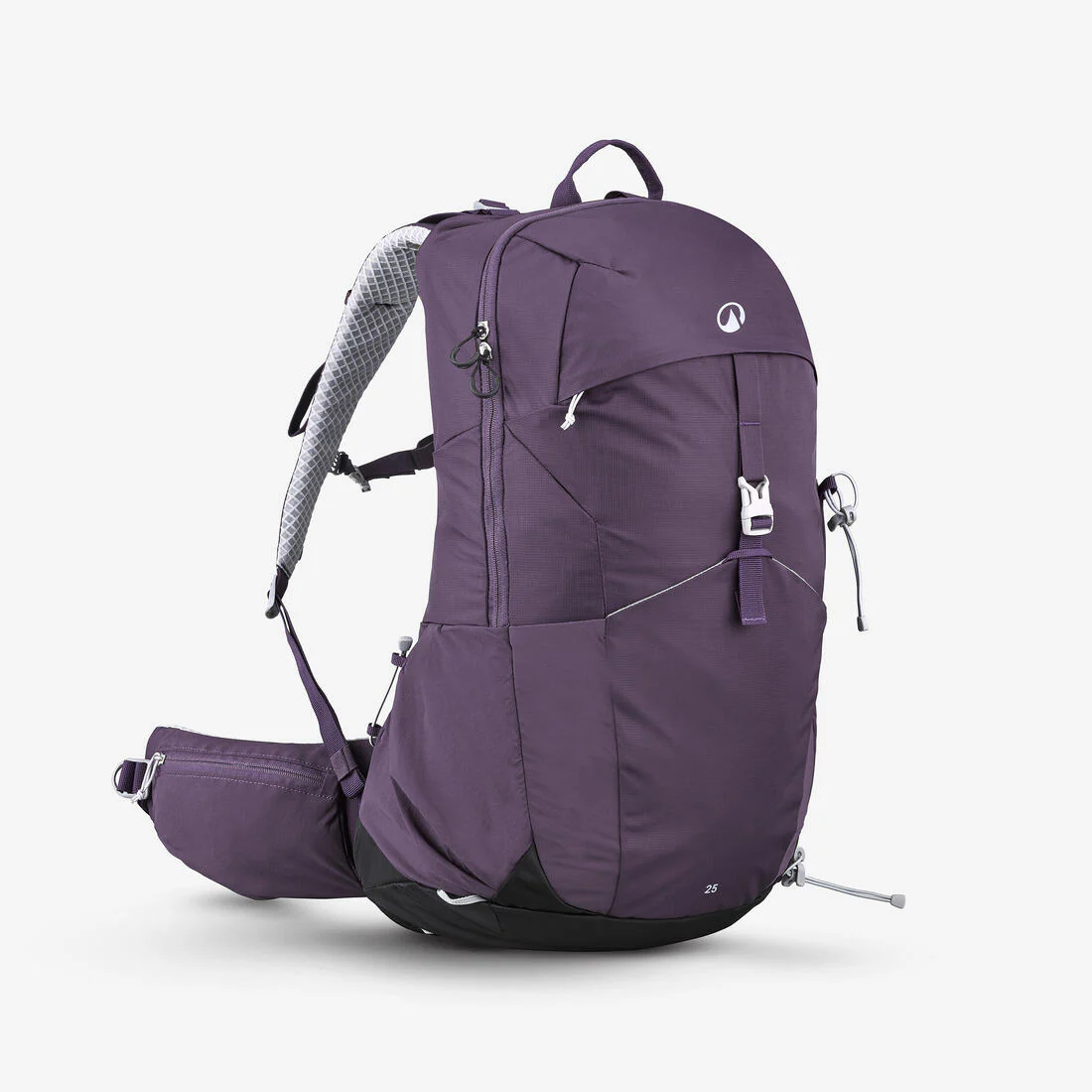 Sac à dos de randonnée ventilé 25L, MH500 khaki - Image 4