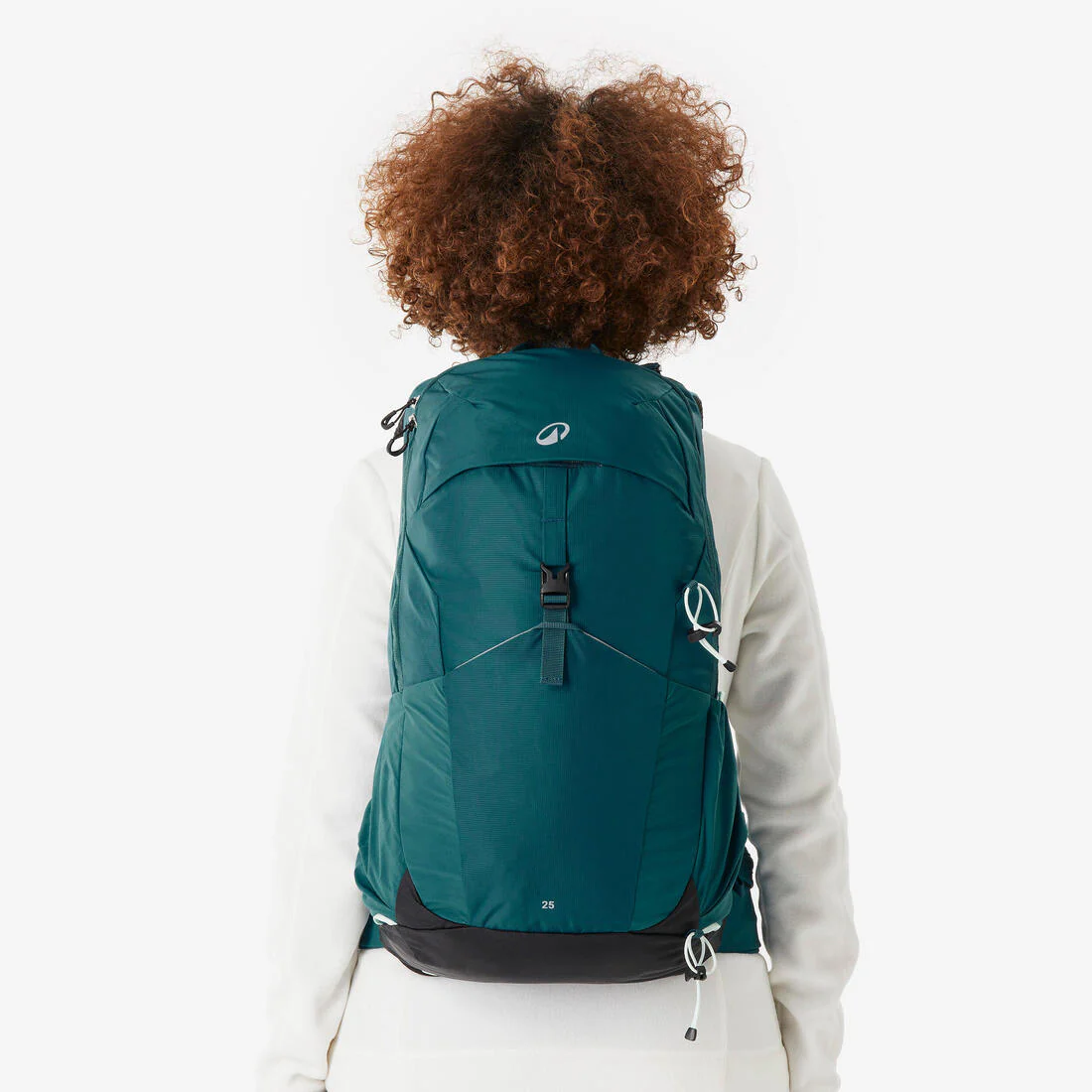 Sac à dos de randonnée ventilé 25L, MH500 khaki - Image 9