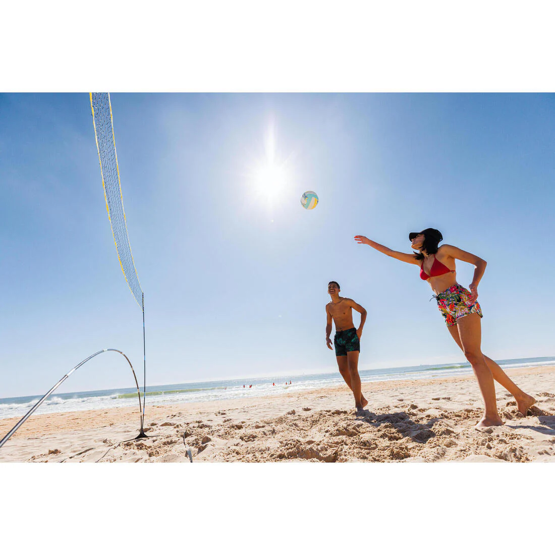 Set (Filet et poteaux) de Beach Sport d'initiation BS100 - Image 12