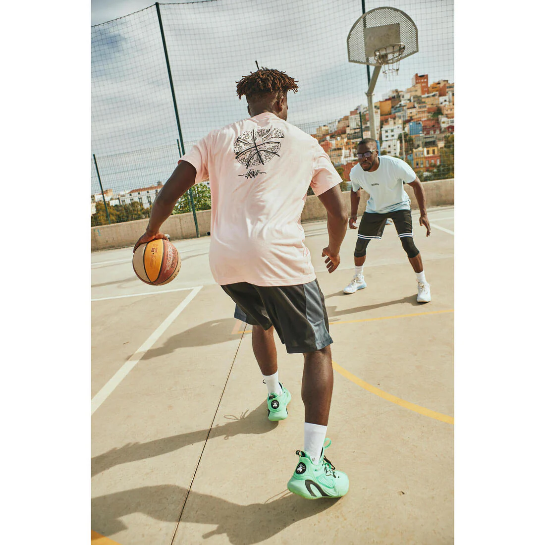 SHORT BASKETBALL HOMME / FEMME - SH500 NOIR - Image 10