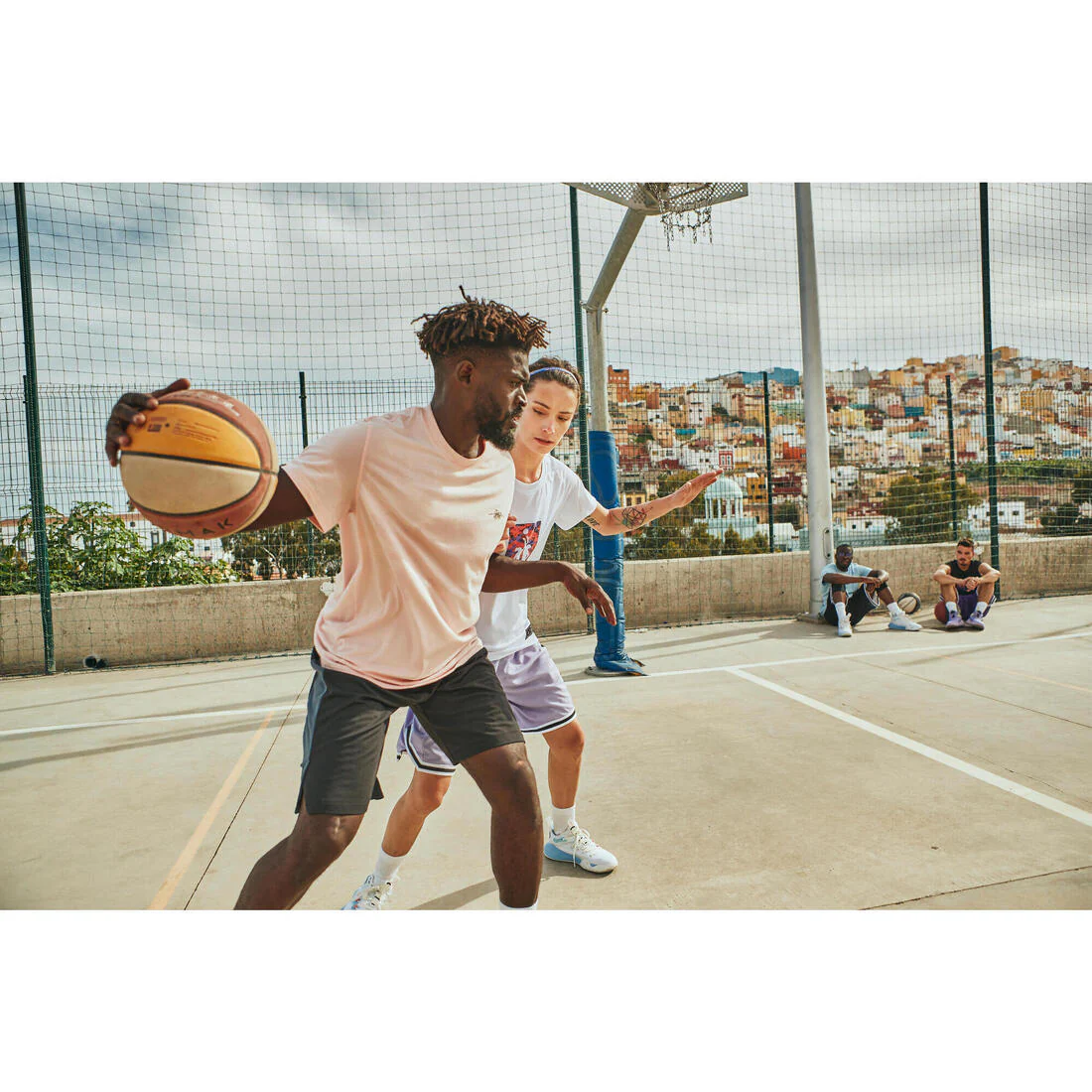 SHORT BASKETBALL HOMME / FEMME - SH500 NOIR - Image 7