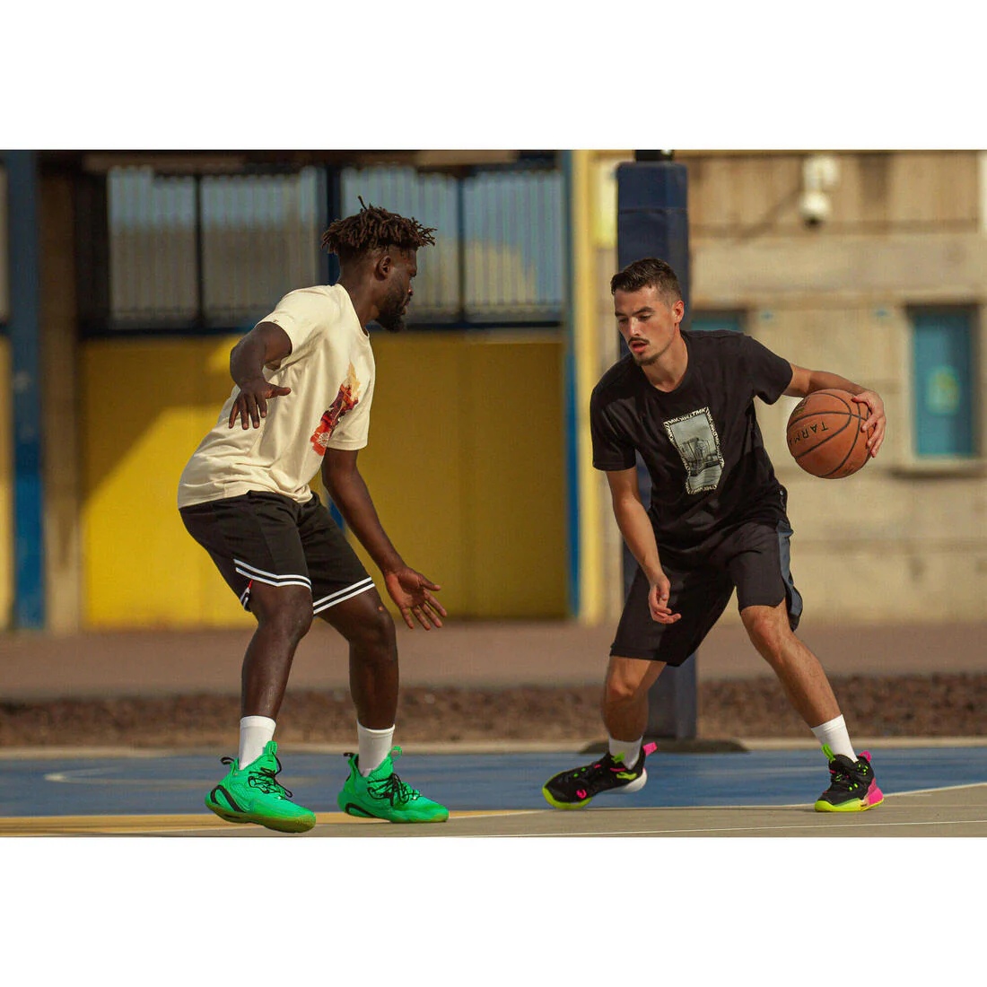 SHORT BASKETBALL HOMME / FEMME - SH500 NOIR - Image 8