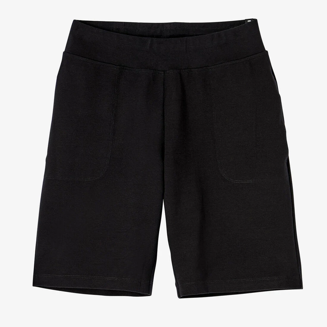 Short droit Fitness Femme avec poches - 500 Noir - Image 5