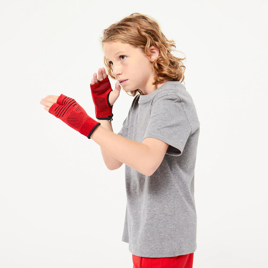 Sous-gants de boxe enfant  - rouges - Image 5