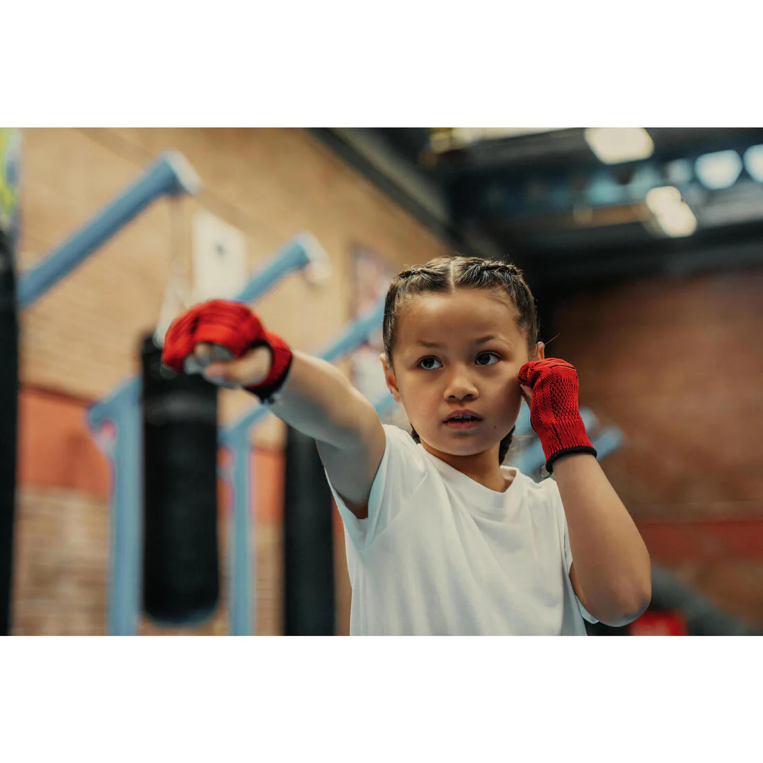 Sous-gants de boxe enfant  - rouges - Image 6