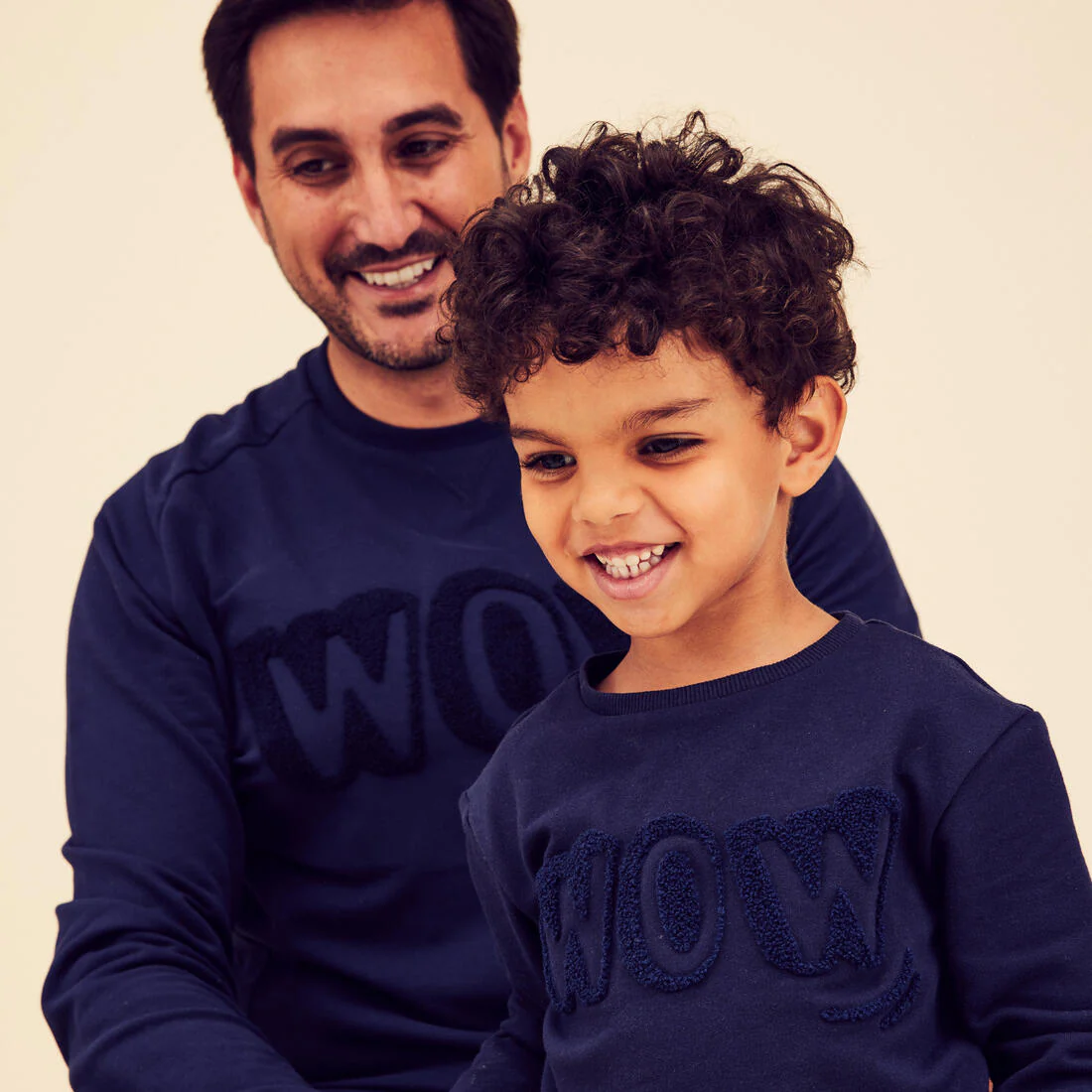 Sweat bébé - basique bleu marine avec motifs - Image 5