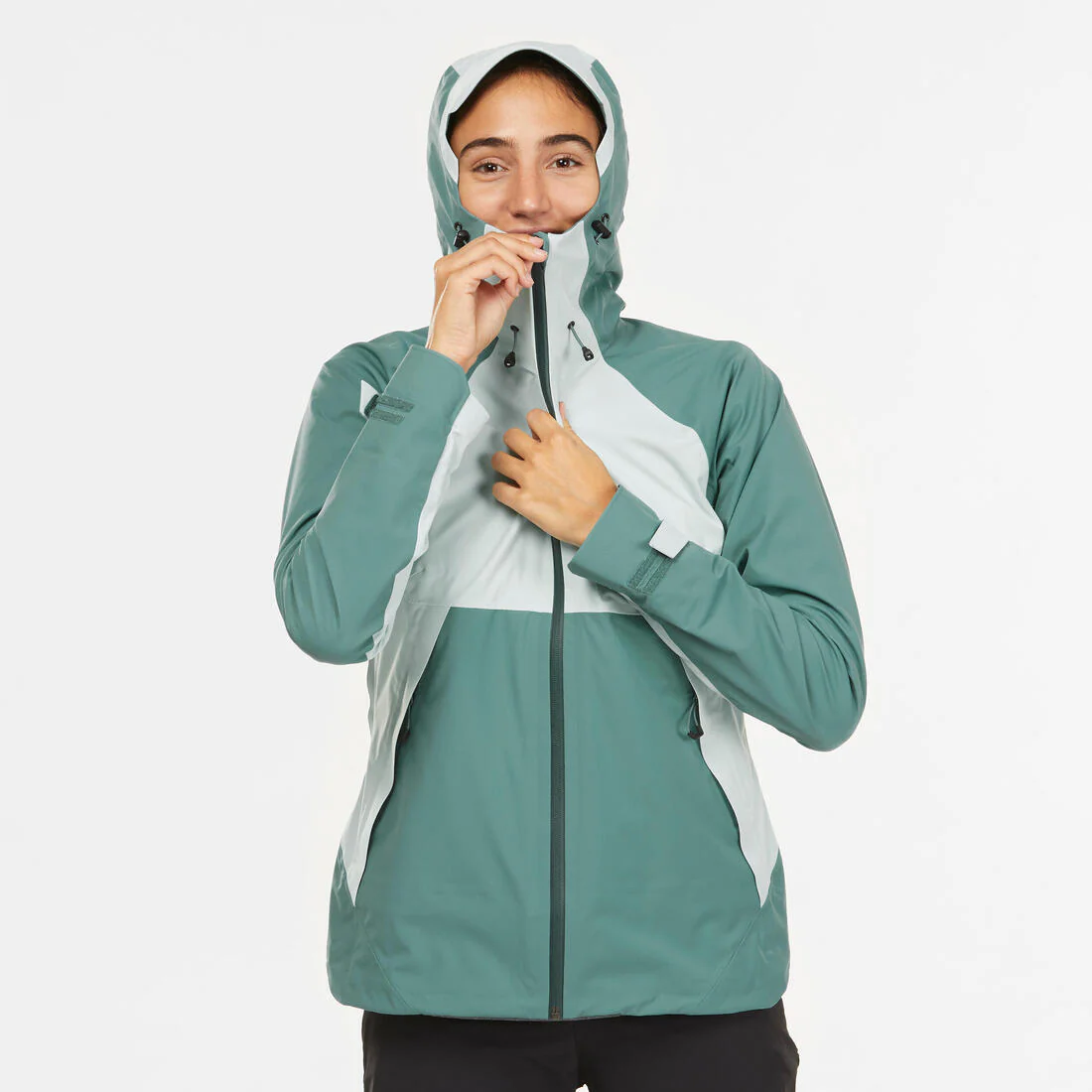 Veste de randonnée montagne imperméable femme, MH500 - Image 35