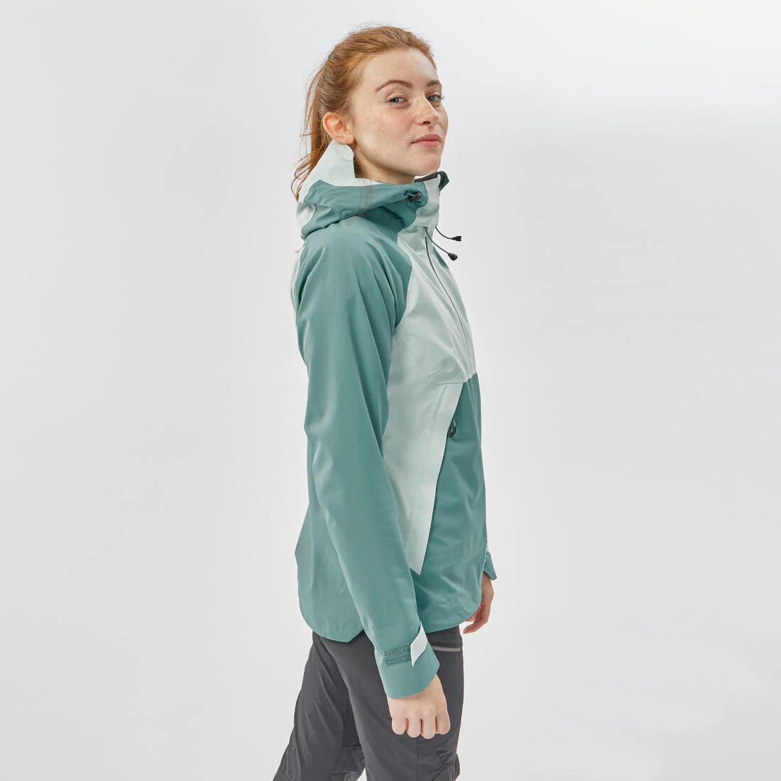 Veste de randonnée montagne imperméable femme, MH500 - Image 4