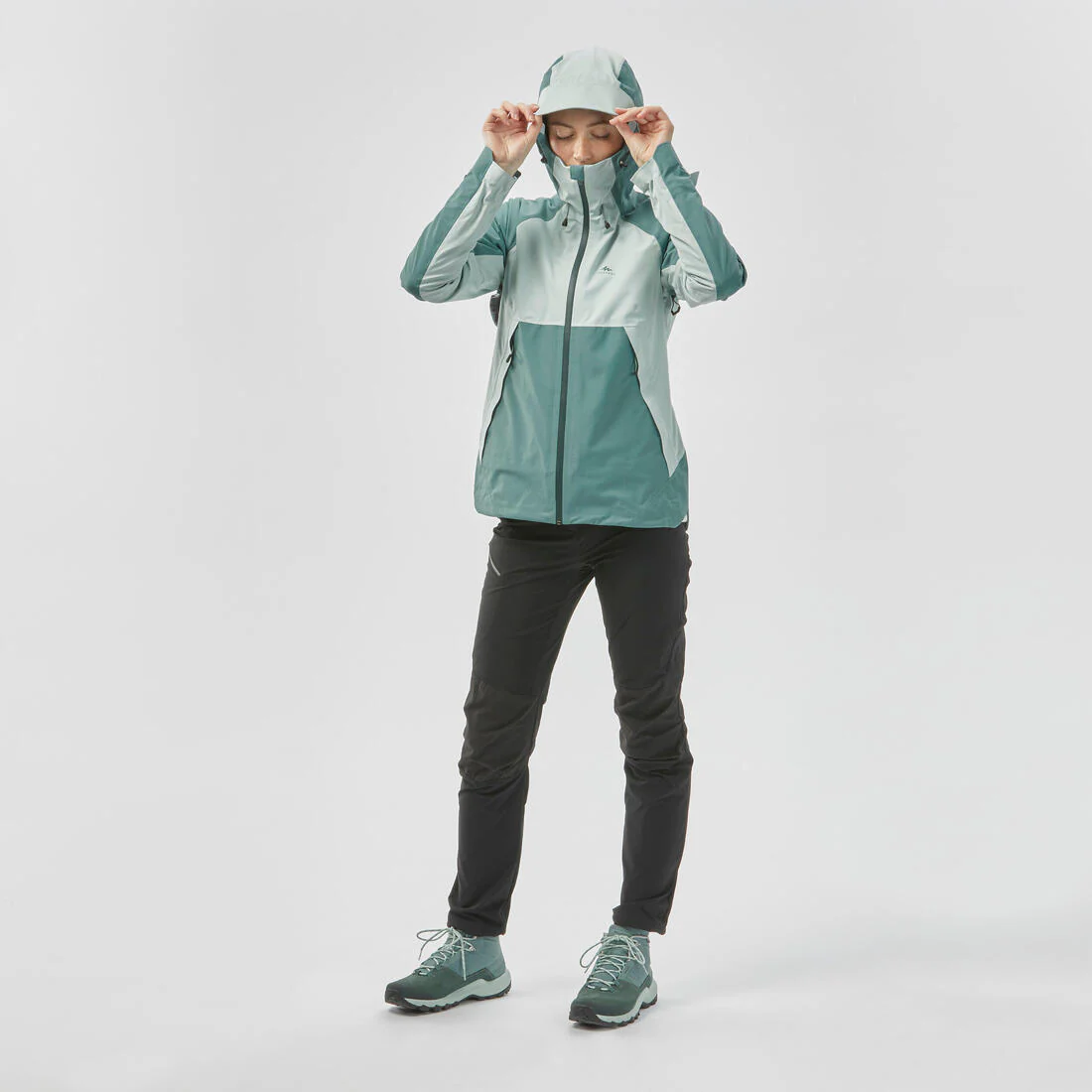 Veste de randonnée montagne imperméable femme, MH500 - Image 5