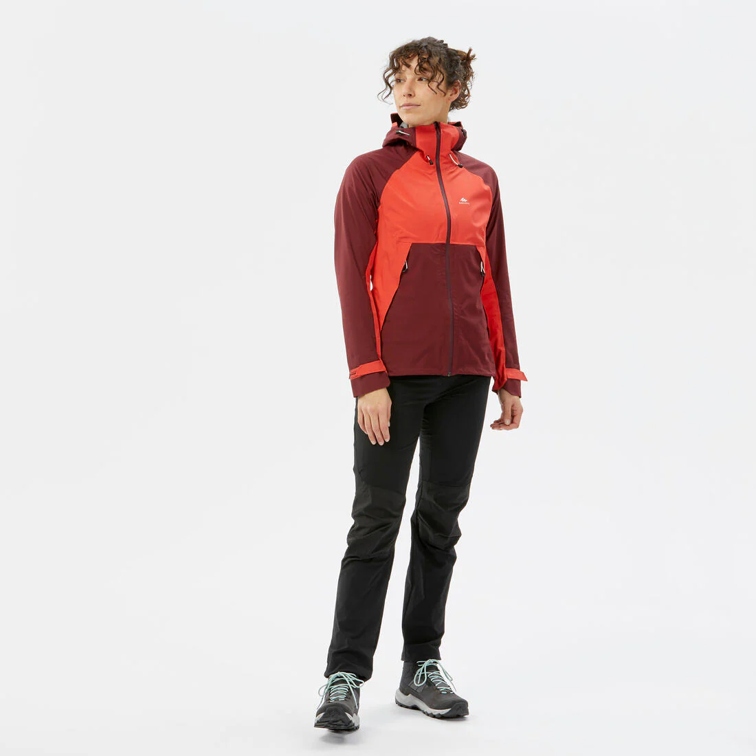 Veste de randonnée montagne imperméable femme, MH500 - Image 9